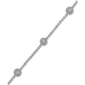 Macy's | Diamond Circle Bracelet in Sterling Silver (1/2 ct. t.w.),商家Macy's,价格¥2380