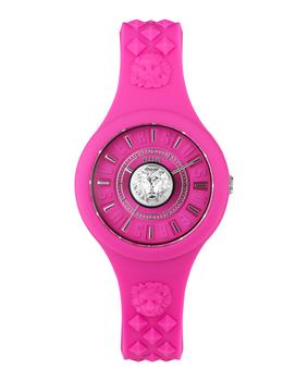Versus Versace | Fire Island Lion Strap Watch商品图片,4.6折×额外9.1折, 独家减免邮费, 额外九一折