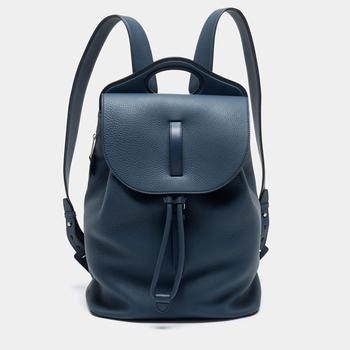 burberry双肩包, Burberry | Burberry Blue Leather Pocket Backpack商品图片 9.5折