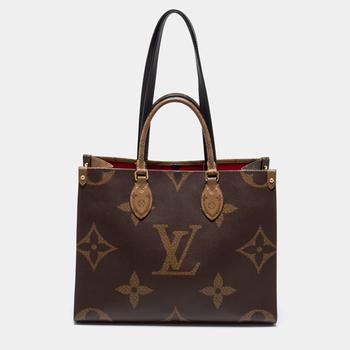 lv女包, [二手商品] Louis Vuitton | Louis Vuitton Monogram Reverse Canvas Onthego MM Bag商品图片 9折