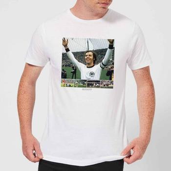 Celebrations, Shoot! | Shoot! Beckenbauer Celebration Men's T-Shirt - White商品图片 