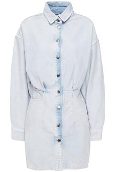 product Raffa bleached denim mini shirt dress image