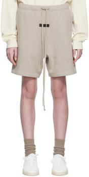 商品Gray Drawstring Shorts图片