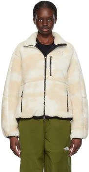 The North Face | Beige & White Denali X Jacket 