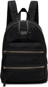 商品Marc Jacobs | Black Medium Biker Backpack,商家SSENSE,价格¥1541图片
