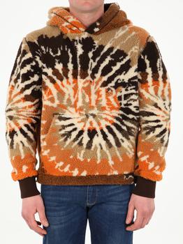 amiri卫衣, AMIRI | Amiri Tie-dye polar fleece hoodie商品图片 6.3折