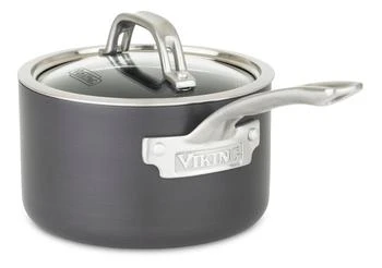 Viking | Viking Hard Anodized Nonstick 2 Quart Saucepan with Lid, Black,商家Premium Outlets,价格¥1033