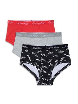 商品Calvin Klein | Little Boy's & Boy's 3-Pack Briefs,商家Saks Fifth Avenue,价格¥134图片
