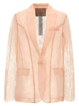 TWINSET | Lace Blazer Blazer And Suits Pink,商家Wanan Luxury,价格¥1348