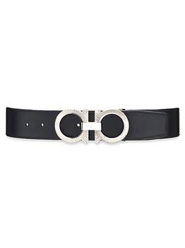 菲拉格慕皮带腰带, Salvatore Ferragamo | Reversible & Adjustable Gancini Belt商品图片 