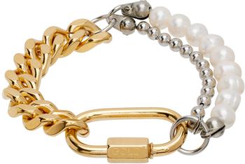 推荐Gold & Silver Link Bracelet商品