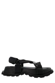 Jil Sander | Jil Sander Logo Detailed Cross-Strapped Sandals商品图片,5.7折起