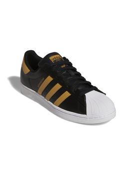 阿迪达斯贝壳头, Adidas | adidas Originals Superstar trainers in black and beige商品图片 