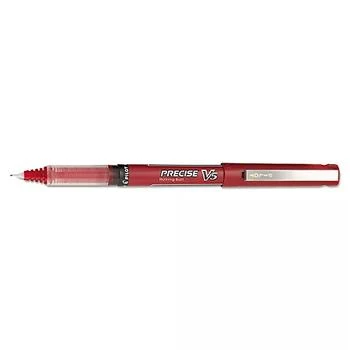 推荐Pilot Precise V5 Roller Ball Precision Point Stick Pens, Extra-Fine, Red, 12 ct.商品