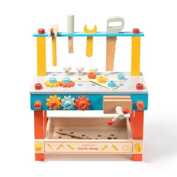 Simplie Fun | Wooden Play Tool Workbench Set for Kids Toddlers,商家Premium Outlets,价格¥495