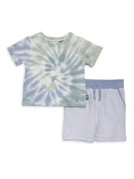 推荐Baby Boy's Tie-Dye T-Shirt & Shorts Set商品