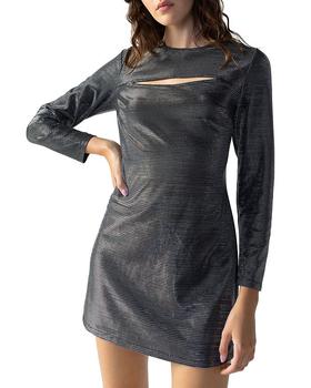 Sanctuary | Night Disco Cutout Metallic Dress商品图片,独家减免邮费