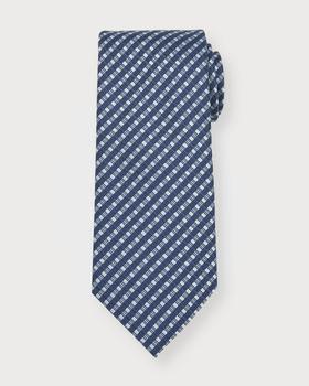 商品Men's Stripe Jacquard Silk Tie,商家Neiman Marcus,价格¥1971图片