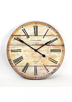 商品Zentique | 32" Brown and Beige Round Distressed Finish Wall Clock,商家Belk,价格¥1844图片