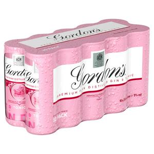 推荐Premium Pink Distilled Flavoured Gin & Tonic 10x250ml | 粉版哥顿琴酒x汤力水商品