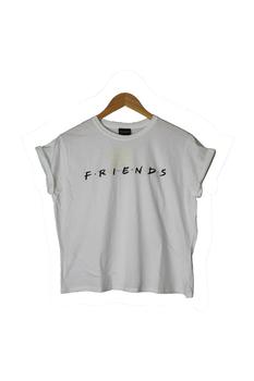 老友记, Friends | Friends Girls Logo Crop Top (White)商品图片 8.4折