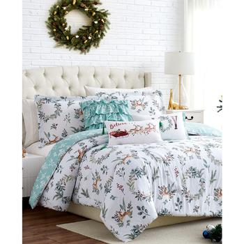 商品Happy Holidays Reversible 6 Piece Comforter Set, Twin,商家Macy's,价格¥582图片