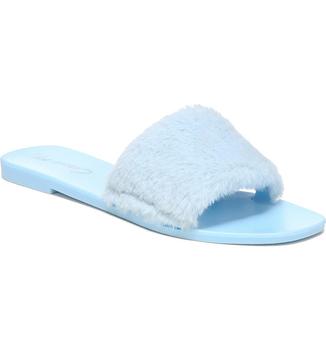 sam edelman拖鞋, Sam Edelman | Everette Faux Fur Slide Sandal商品图片 1.1折起