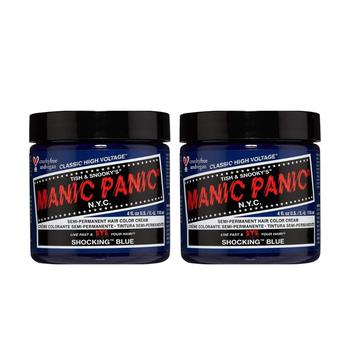 商品Manic Panic | ManicPanic mp染发膏- 斑蓝 Shocking Blue (2x118ml),商家Unineed,价格¥211图片