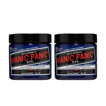 Manic Panic | ManicPanic mp染发膏- 斑蓝 Shocking Blue (2x118ml),商家Unineed,价格¥212