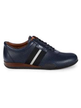 Bally | Frenz Perforated Leather Sneakers商品图片,5.7折, 满1件减$11, 满一件减$11