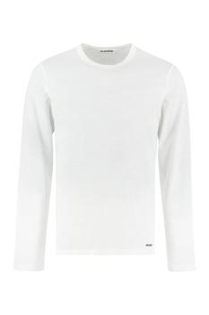 Jil Sander | Jil Sander Logo Printed Long-Sleeve T-Shirt商品图片,8.1折