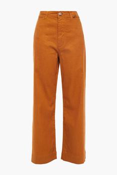 VANESSA BRUNO是什么牌子, VANESSA BRUNO | Molly high-rise wide-leg jeans商品图片 3.4折