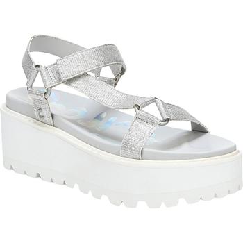 美国sam edelman拖鞋, Sam Edelman | Circus by Sam Edelman Womens Ryland Metallic Ankle Strap Flatform Sandals商品图片 6.1折