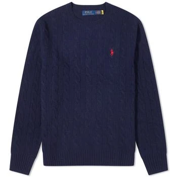 推荐Polo Ralph Lauren Wool Cashmere Crew Knit商品