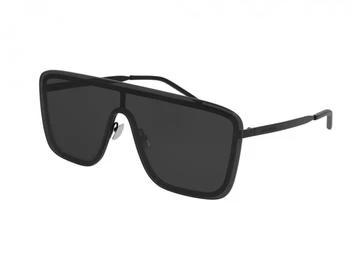 Yves Saint Laurent | Black Mask Unisex Sunglasses SL 364 MASK 002 99 4.5折, 满$75减$5, 满减
