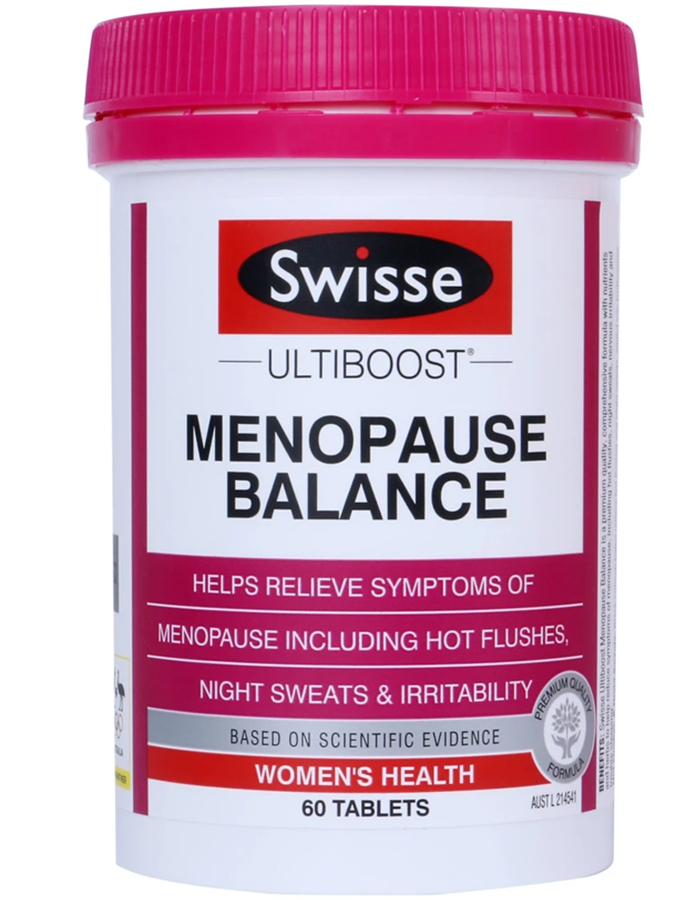 Swisse | 澳洲Swisse更年期平衡片大豆异黄酮缓解更年期情绪保护卵巢60粒,商家Sweet Ladies,价格¥162