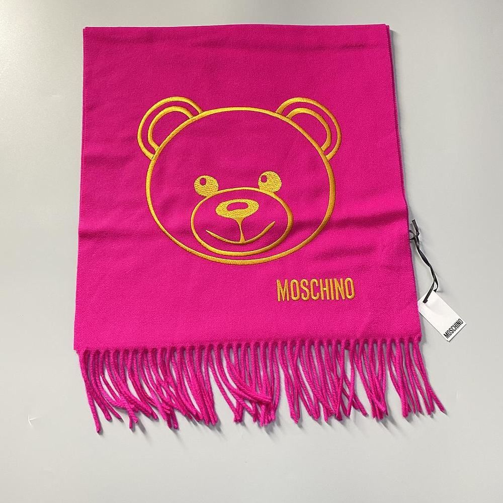 春装莫斯奇诺围巾, Moschino | MOSCHINO 女士玫红色针织围巾 30627-M209-4009商品图片 独家减免邮费