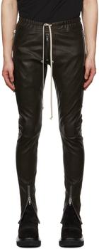 rick owens男裤, Rick Owens | Black Gary Leather Pants商品图片 额外8.5折, 额外八五折