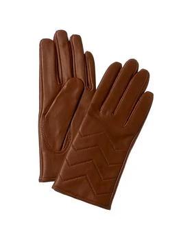 推荐Phenix Quilted V Cashmere-Lined Leather Gloves商品