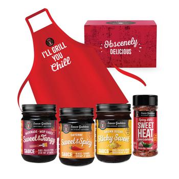 商品BBQ Sauce and Spice Rib Kit, Set of 4图片
