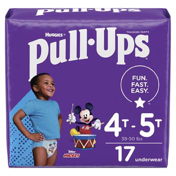 商品Huggies Pull-Ups | Boys' Potty Training Pants 4T - 5T,商家Walgreens,价格¥111图片
