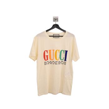 推荐Gucci Rainbow Cities Print T Shirt商品