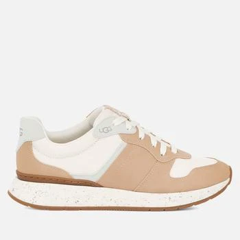 推荐UGG WOMEN'S RETRAINER FAUX LEATHER AND MESH TRAINERS商品