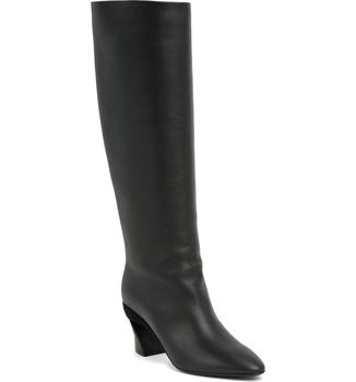 菲拉格慕鞋女靴, Salvatore Ferragamo | Leather Knee High Boot商品图片 5.9折
