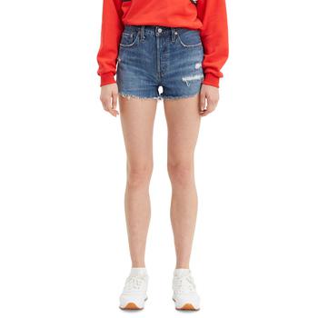 Levi's | Women's 501 Cotton High-Rise Denim Shorts商品图片,5.8折起