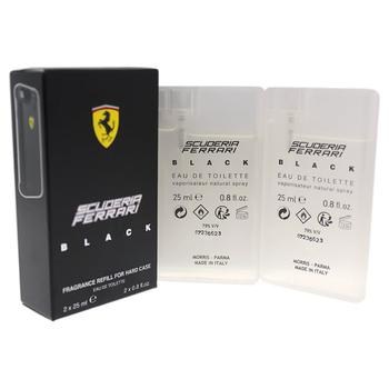 Black Fragrance Refill For Hard Case By For Men 2 x 0.8 Oz EDT Spray (Refill) product img