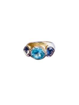 商品CCWW by Christina Puchi | Blue Topaz Ring,商家KIRNA ZABÊTE,价格¥30091图片