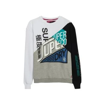 推荐SUPERDRY 拼色女士卫衣/帽衫 G20165SQ-SI6商品