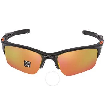 推荐Half Jacket 2.0 Xl Fire Iridium Polarized Sport Men's Sunglasses 0OO9154 915416 62商品
