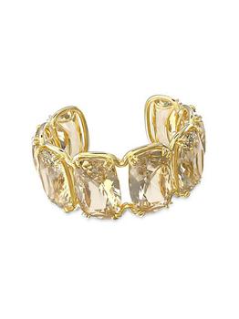 商品Harmonia Swarovski Crystal Goldtone Cuff Bracelet图片